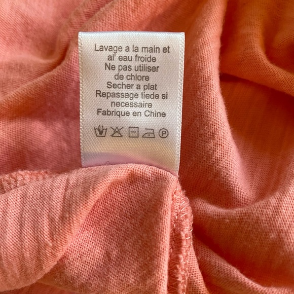 Anthropologie Bordeaux Knot Front Tank Top - L - Picture 7 of 7